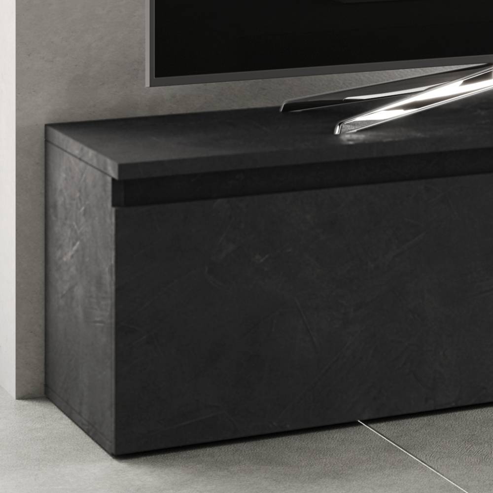 TV Wohnwand Retego in modernem Design 186 cm hoch (zehnteilig)