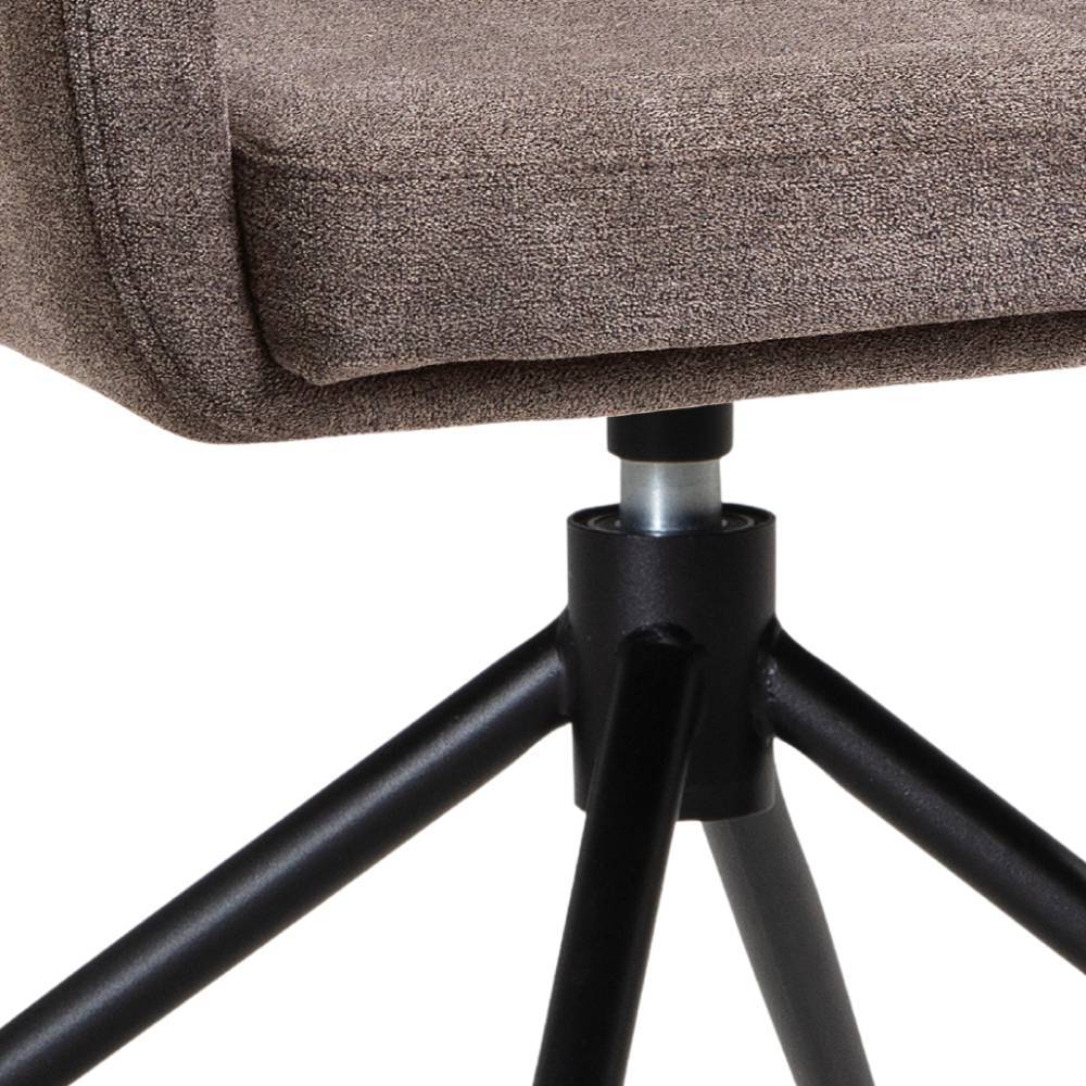 Armstuhl Shalima in modernem Design um 360 Grad drehbar
