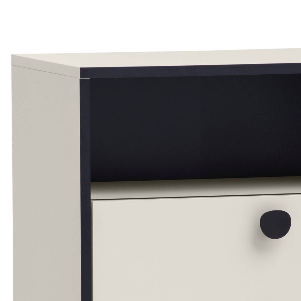 Kommode Isabelona mit vier Schubladen 104 cm hoch