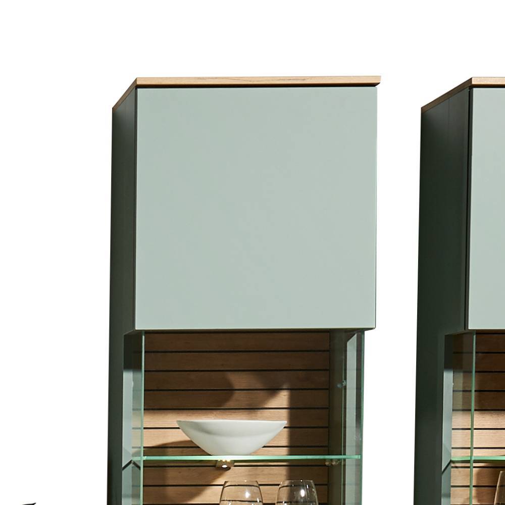 Wohnwand Ilitalcon in modernem Design für die Wandmontage (fünfteilig)