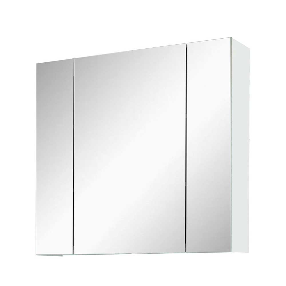 Badezimmer Spiegelschrank Dastrov 80 cm breit 3-türig