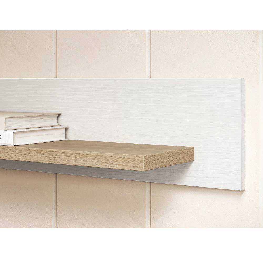 Büromöbel Komplettset Labrassa im Skandi Design melaminbeschichtet (dreiteilig)