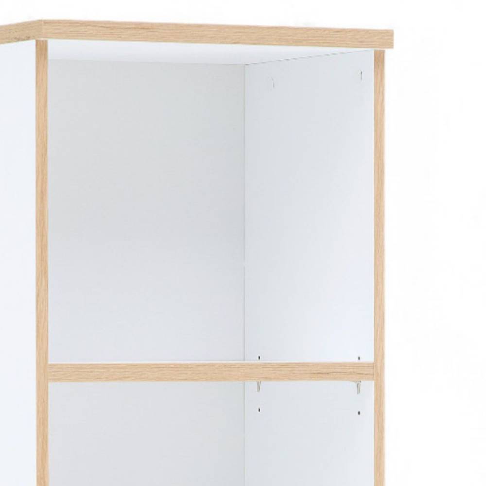 Regalschrank Mariocavo mit zwei Schubladen 45 cm breit