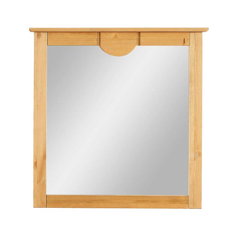 Garderoben Spiegel Alinica für die Wandmontage aus Kiefer Massivholz