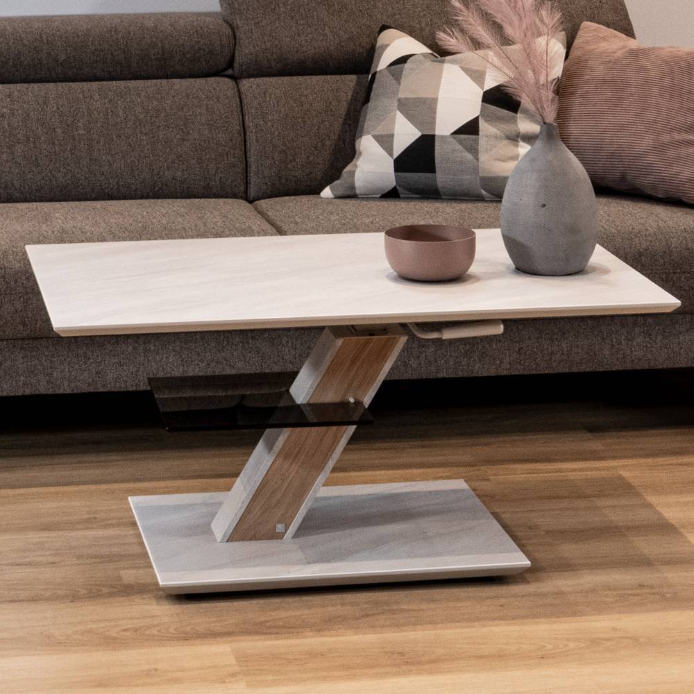 Sofatisch Soperanus in modernem Design höhenverstellbar