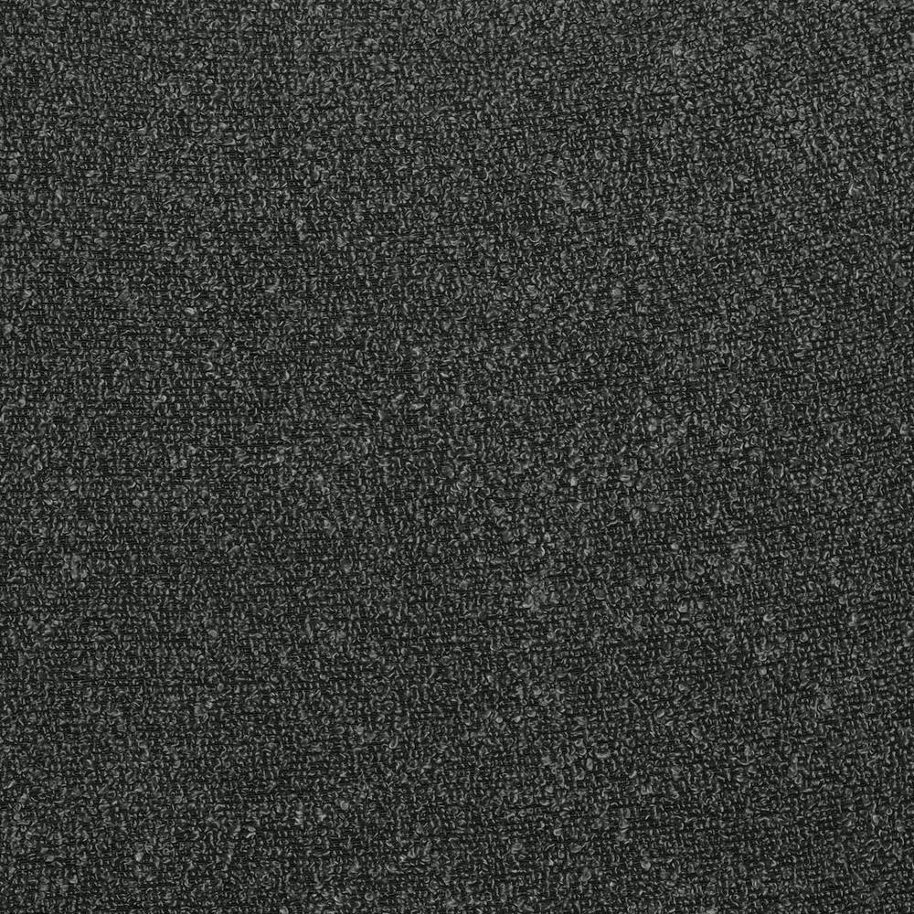 Esszimmerstuhl Rissino in Schwarz aus Strukturstoff (2er Set)