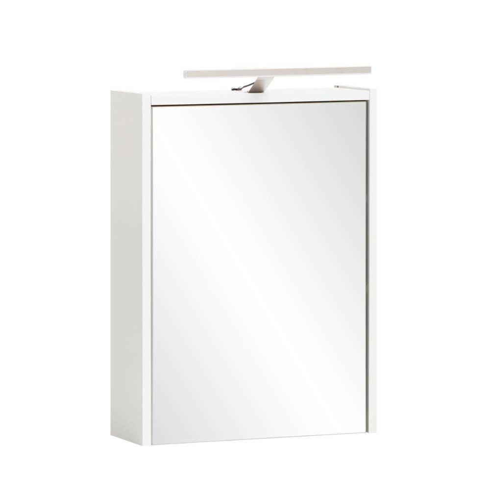 Spiegelschrank Clariusca mit LED Beleuchtung 64 cm hoch