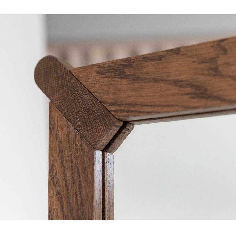 Standspiegel Sona mit Holzrahmen 179 cm hoch