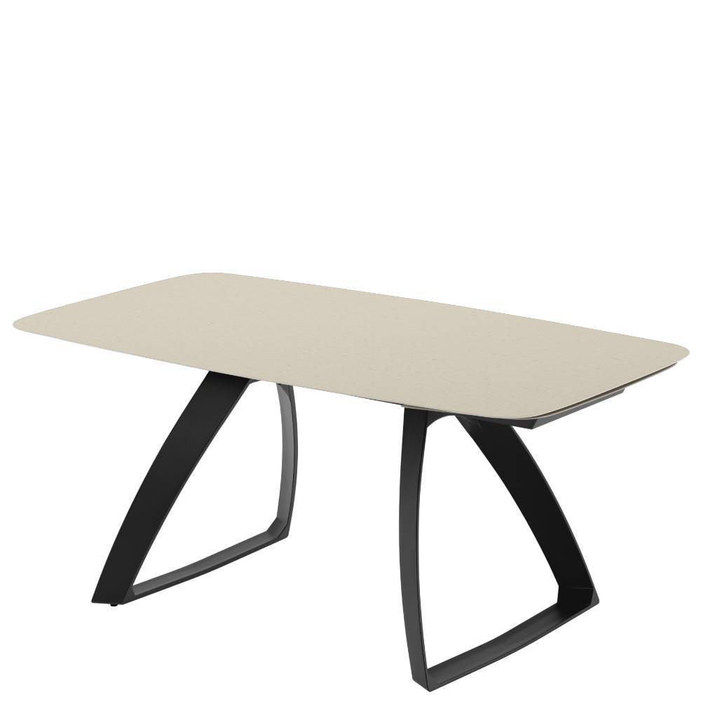 Küchentisch Diadonna in modernem Design mit Keramikplatte