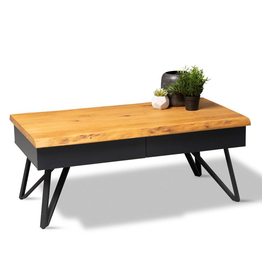 Wohnzimmertisch Ceoni mit zwei Schubladen in modernem Design