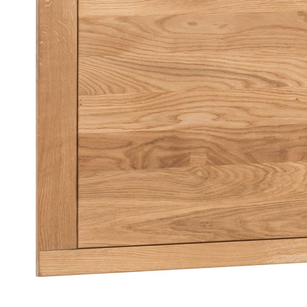 Garderobenpaneel Vroscian in Eichefarben für die Wandmontage