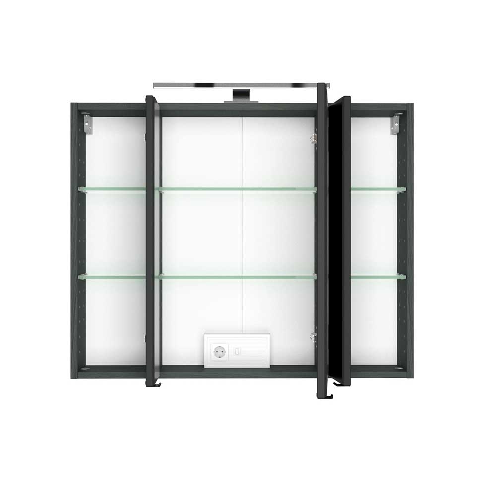 Badezimmer Spiegelschrank Vimmos in Anthrazit Made in Germany
