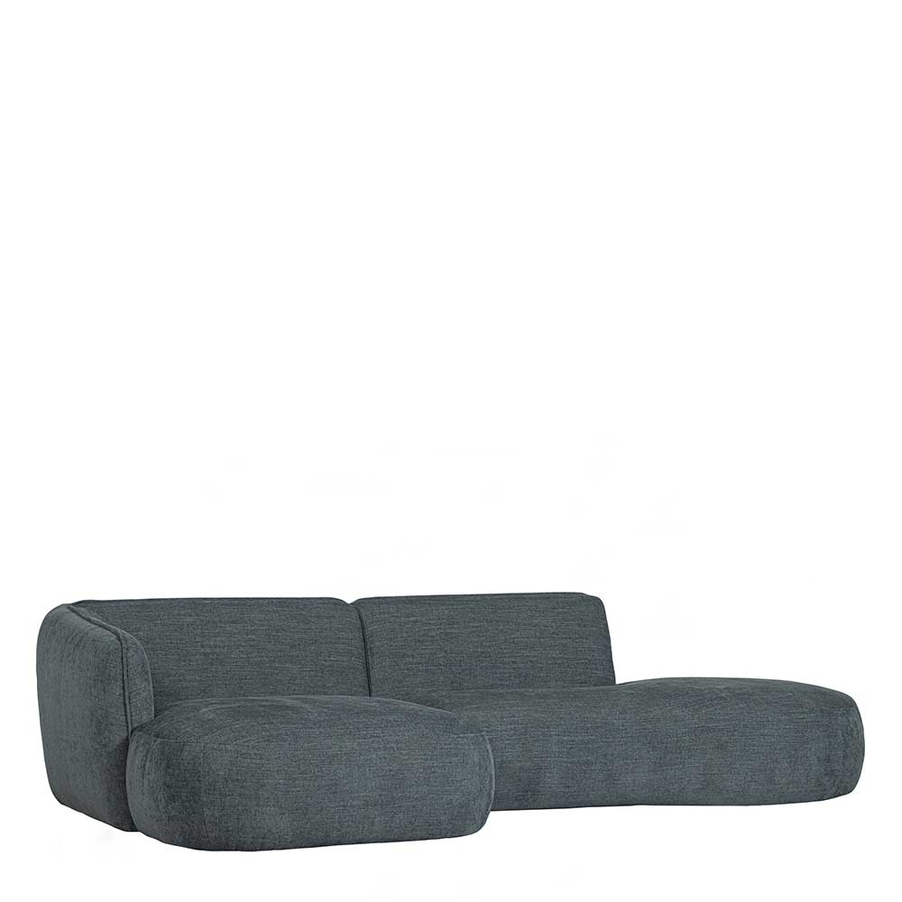 Petrol Couchecke Dossera aus Webstoff mit 42 cm Sitzhöhe