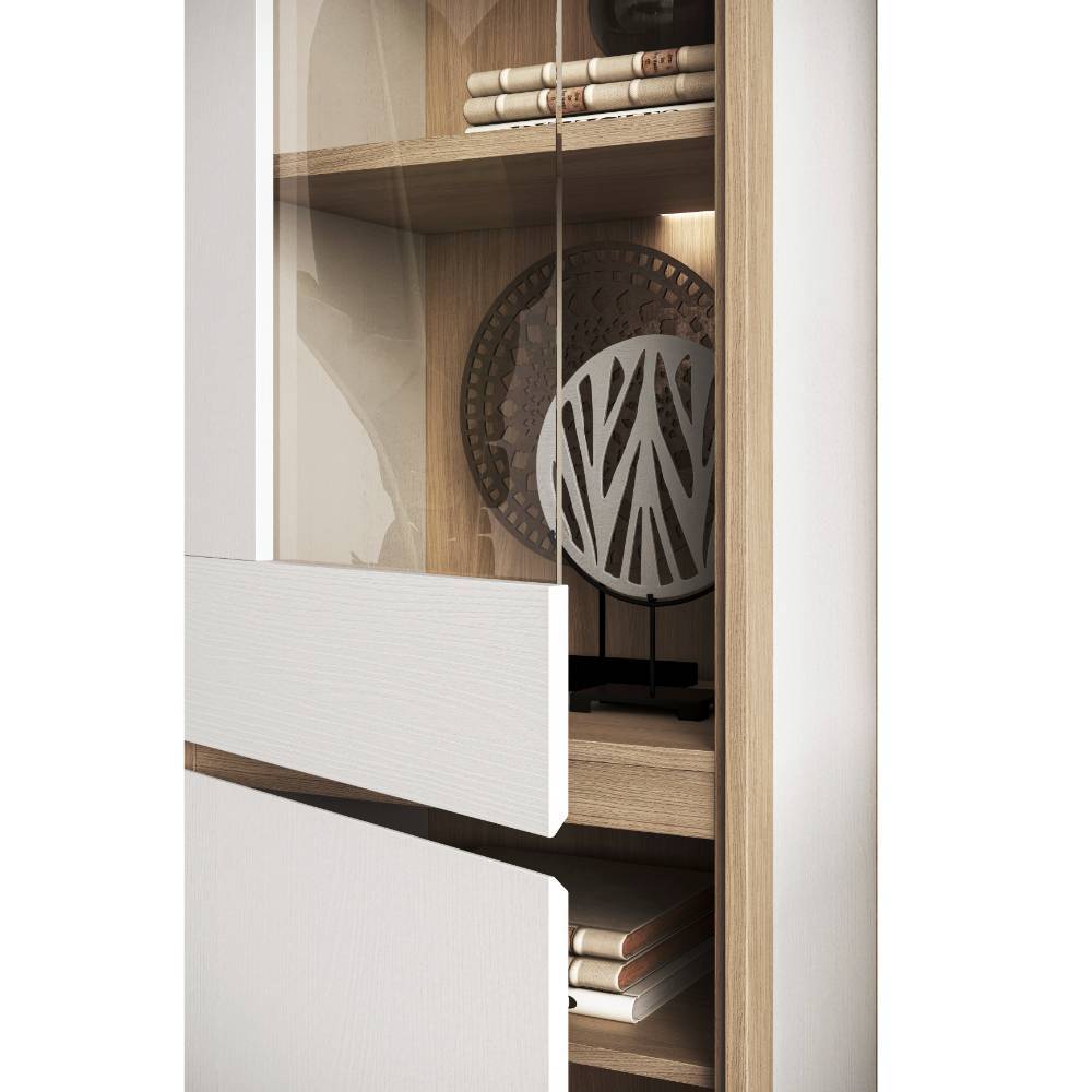 TV Wohnwand Labrassa vierteilig 309 cm breit (vierteilig)