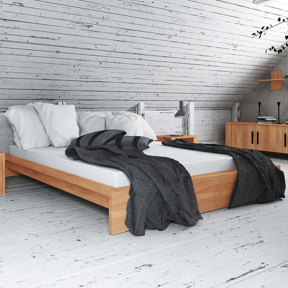 Kernbuche Futonbett Moronia massiv geölt