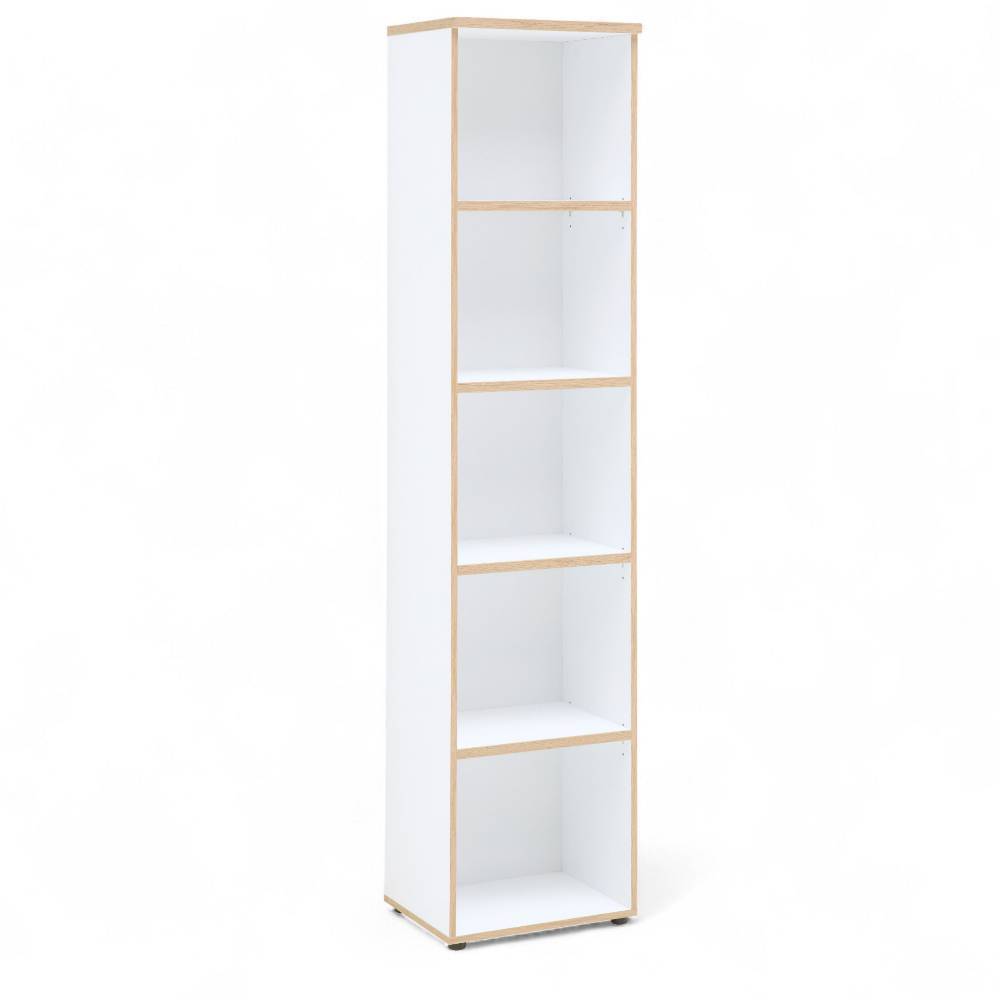 Büroregal Mariocavo in Weiß 45 cm breit