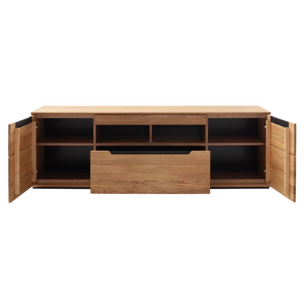 TV Board Sisam in Wildeichefarben 193 cm breit