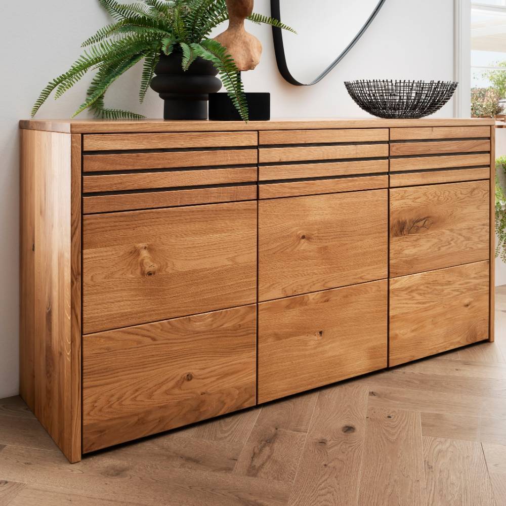 Sideboard Ilex aus Wildeiche Massivholz geölt