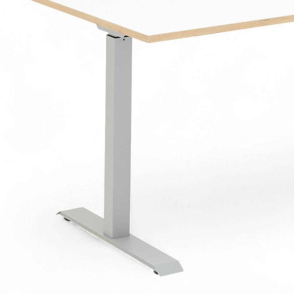 Höhenverstellbarer Schreibtisch Mariocavo mit Kabeldurchlass 185 cm breit