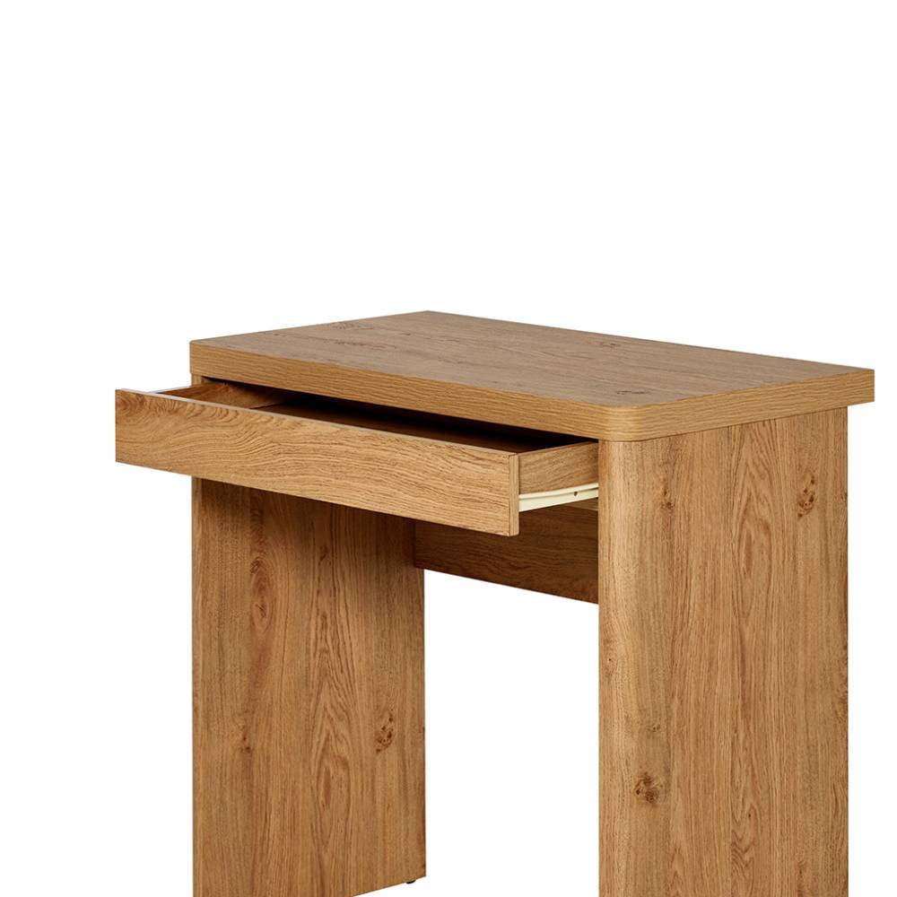 Laptopschreibtisch Satos mit Wangen Gestell 79 cm breit