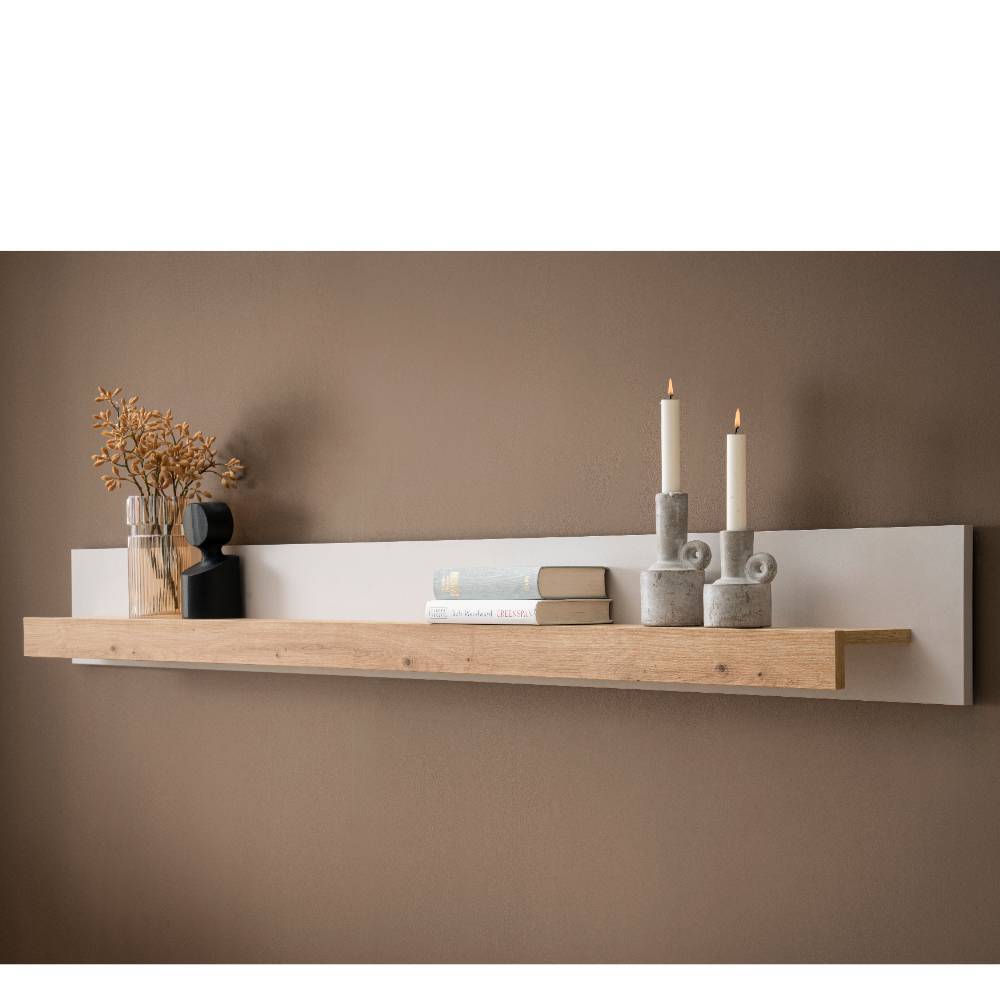 Wandboard Ikba 189 cm breit und 20 cm hoch
