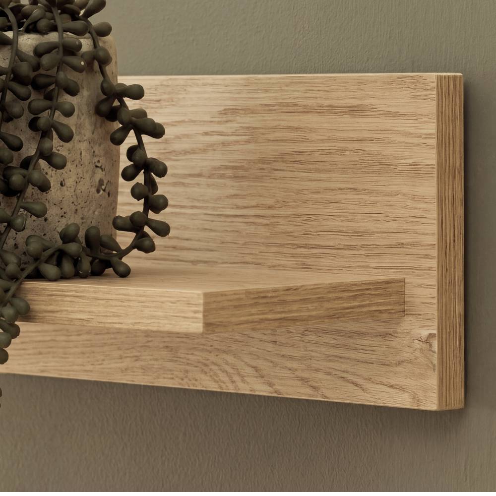 Wandboard modern Zimena in Eichefarben 195 cm breit