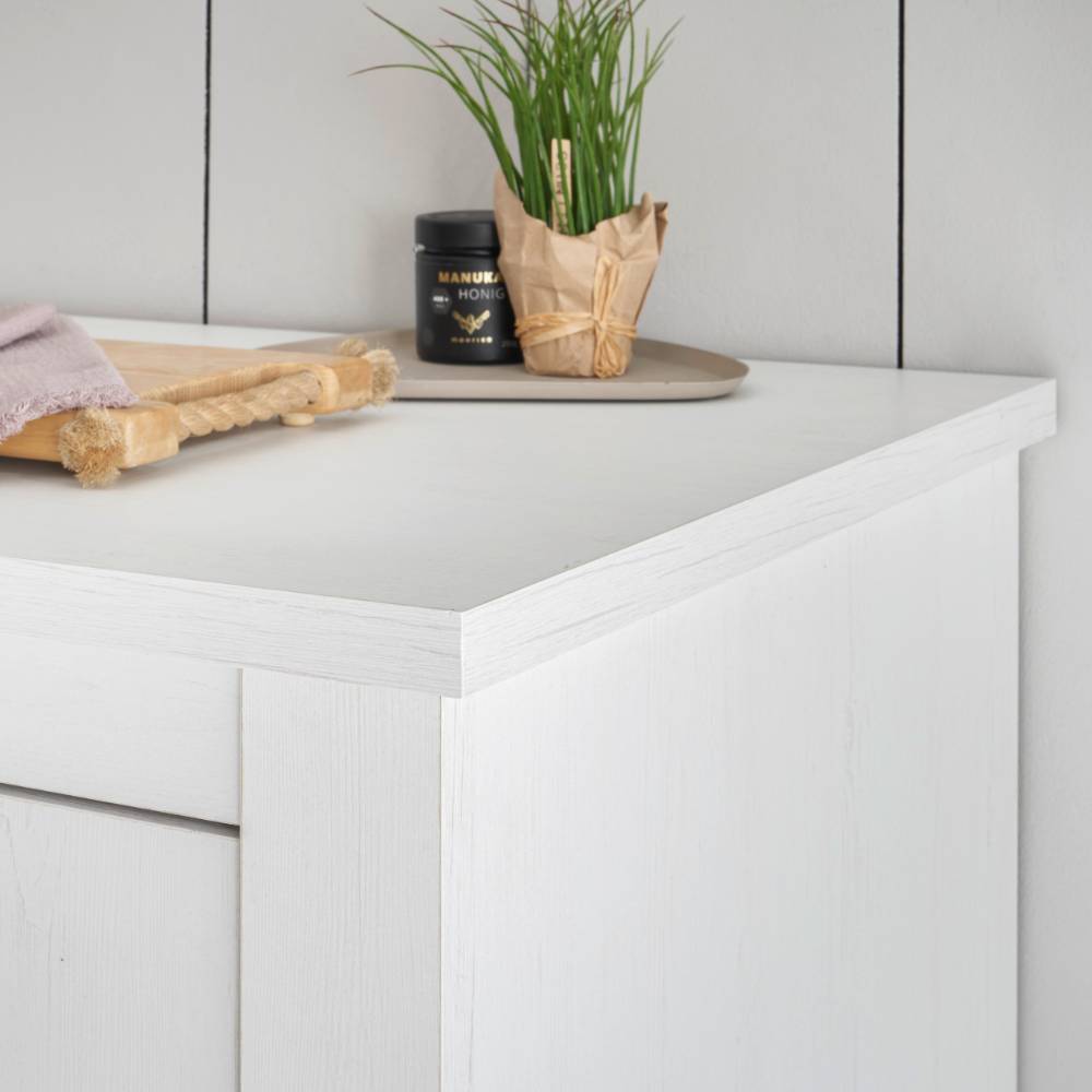 Küchenmöbel Flurencina im Landhausstil 264 cm breit (vierteilig)
