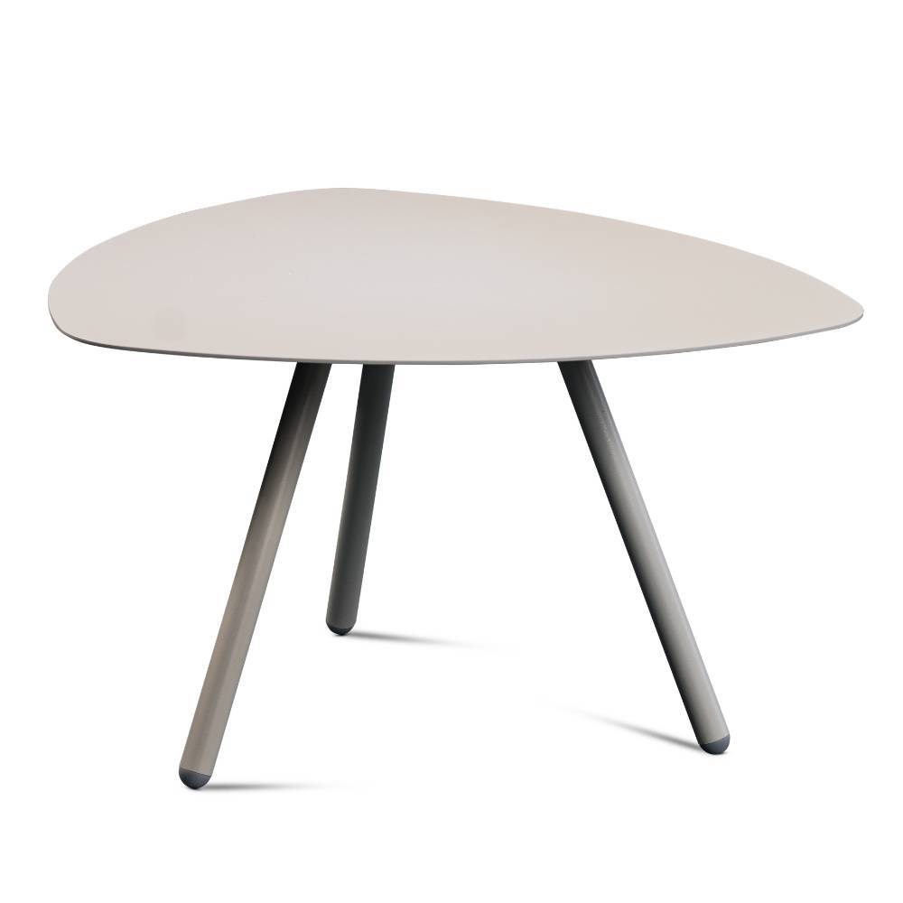 Beistelltisch Sofa Zytamos in Grau aus Metall