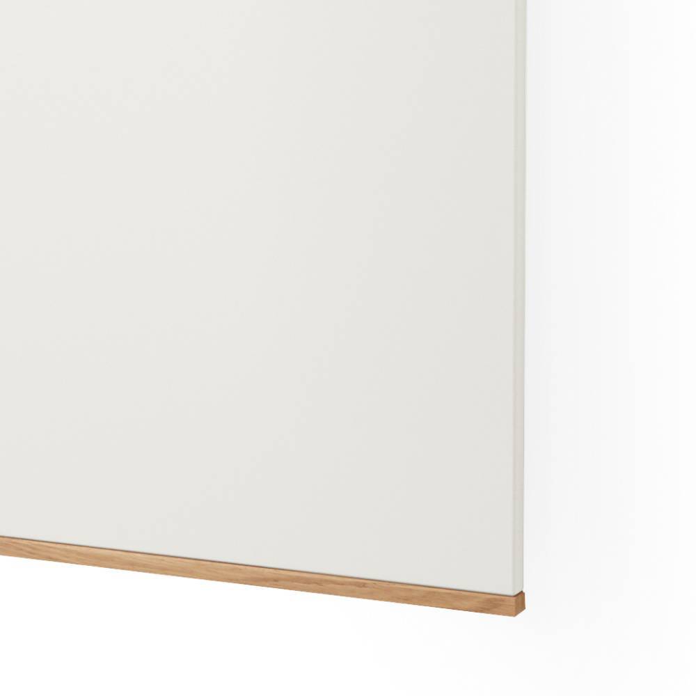 Garderobenpaneel Bedina für die Wandmontage mit 4 Kleiderhaken