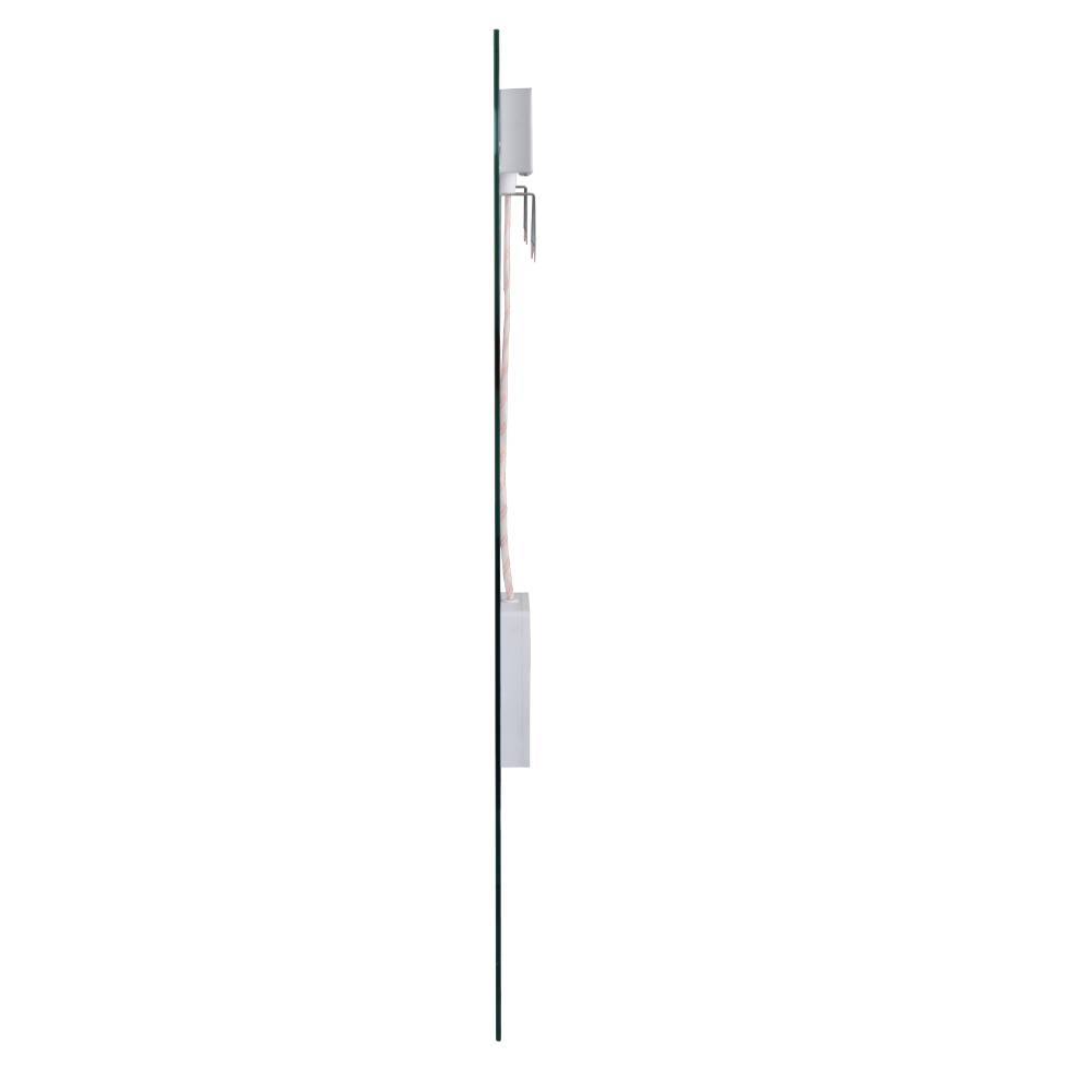 Badezimmerspiegel Malin mit LED Beleuchtung 70 cm hoch