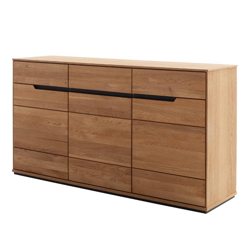 Sideboard Sisam in Wildeichefarben 153 cm breit