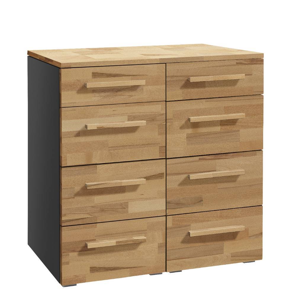 Dielen Kommode Juniore mit acht Schubladen in modernem Design