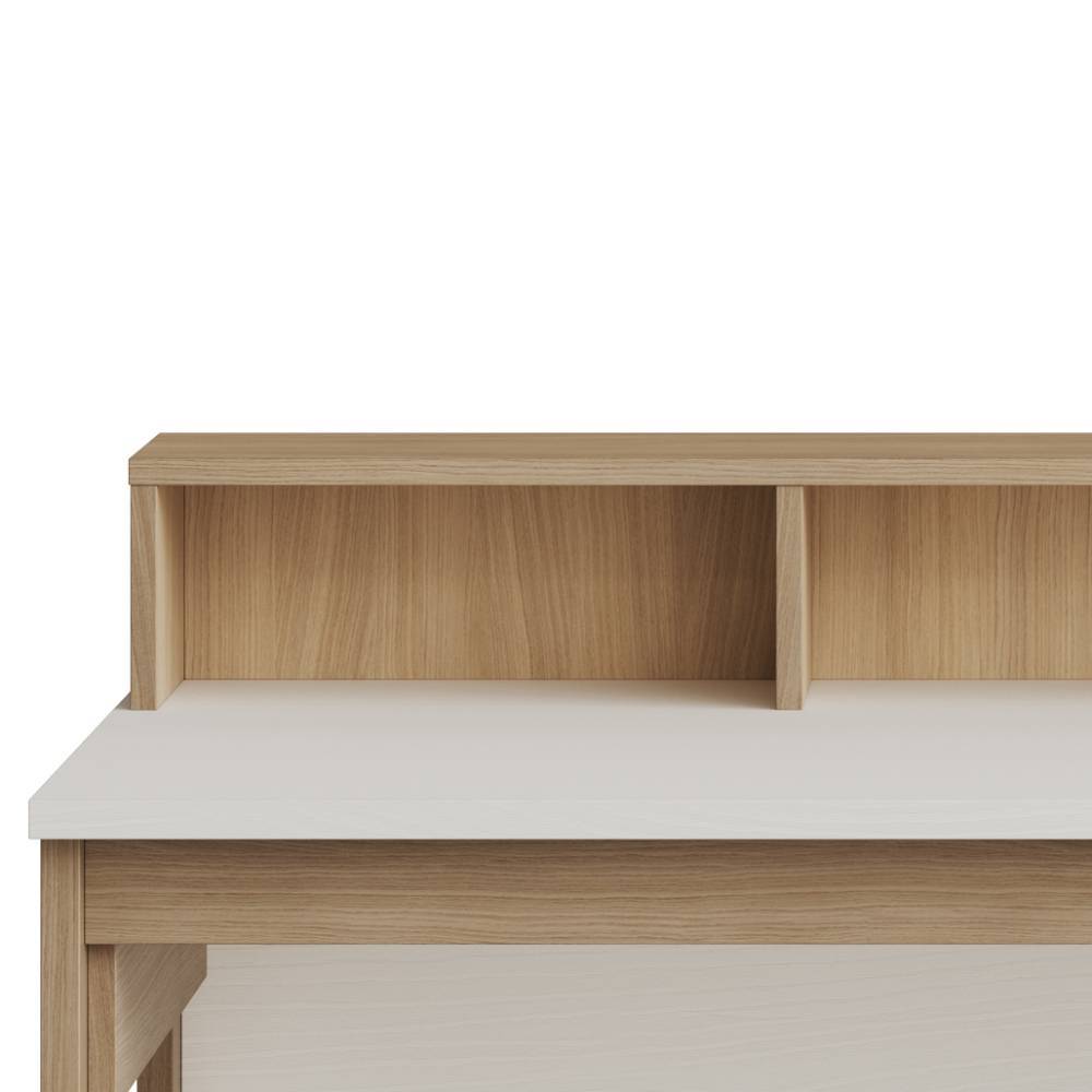Büromöbel Komplettset Labrassa im Skandi Design melaminbeschichtet (dreiteilig)