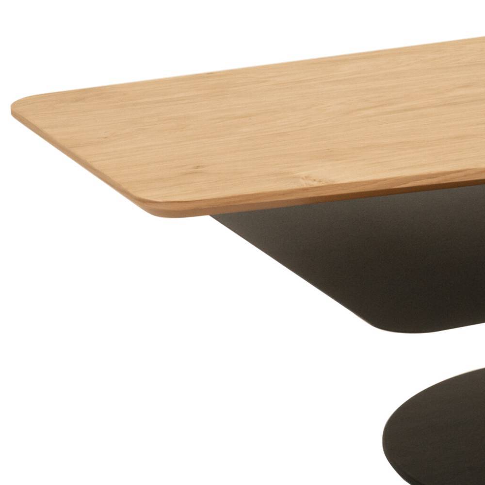 Wohnzimmer Tisch Heraklion auf Säulengestell in modernem Design