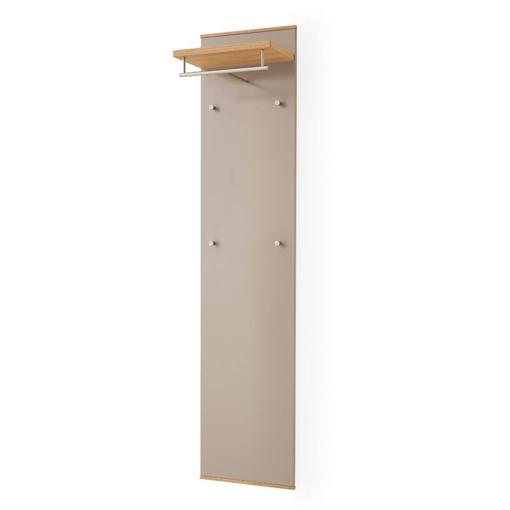 Garderobe Frasyn für die Wandmontage mit 4 Kleiderhaken