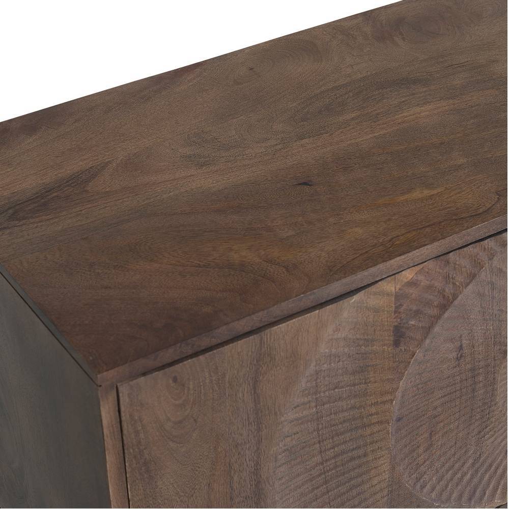 Fernseh Unterschrank Ostora in Walnussfarben 190 cm breit