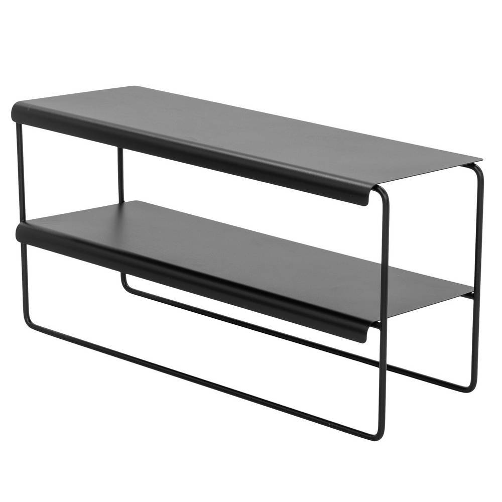 Metall Schuhregal Tulcean in modernem Design 73 cm breit