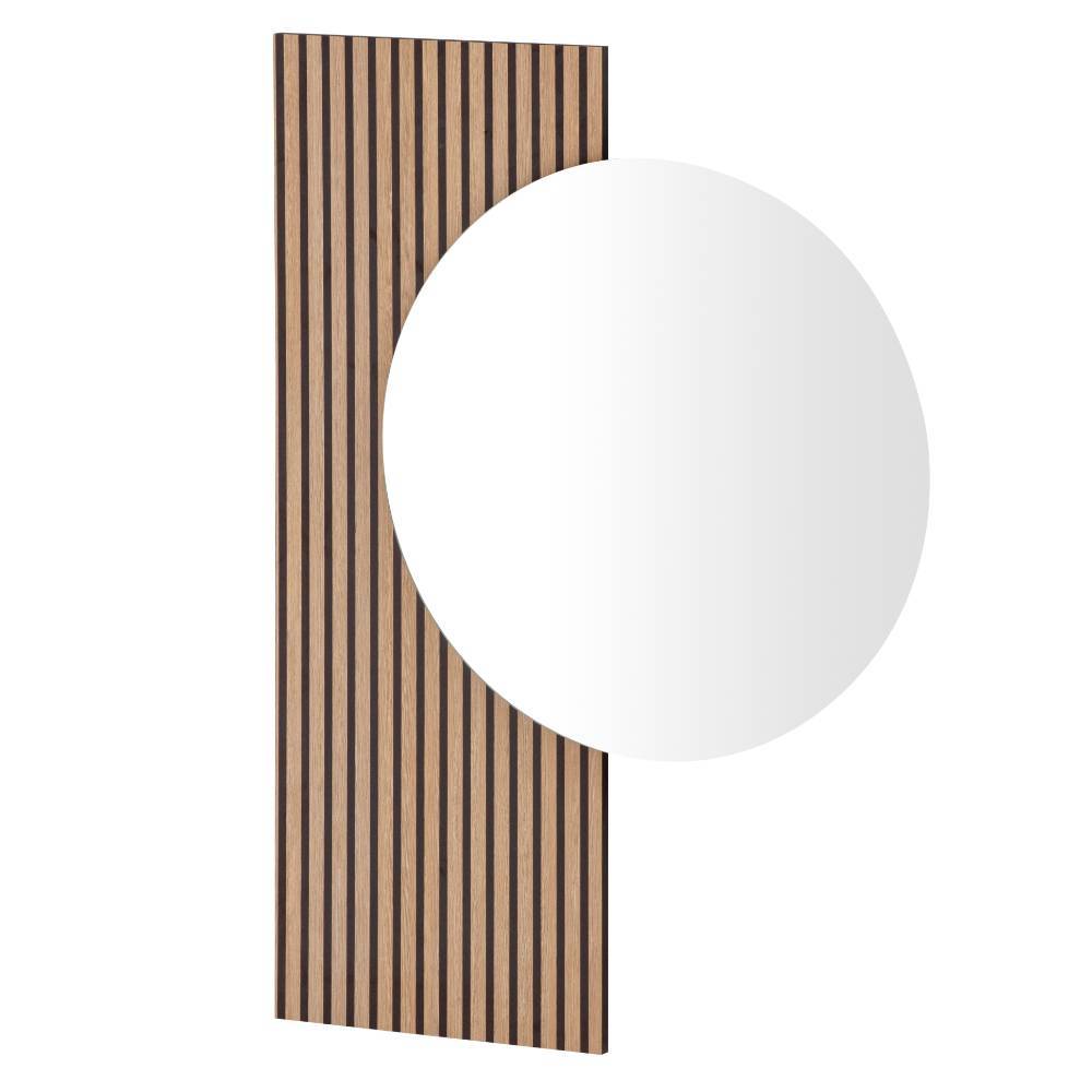 Wandspiegel Capolyna in modernem Design mit Paneel