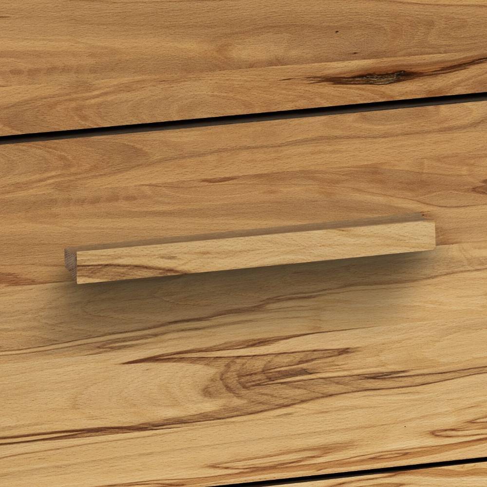 Kommode Etura in Wildbuchefarben & Anthrazit 90 cm breit