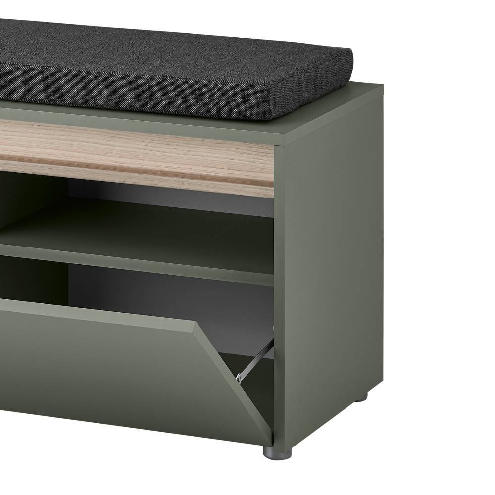 Flurgarderobe Ulfava inklusive Sitzpolster Auflage 100 cm breit (zweiteilig)
