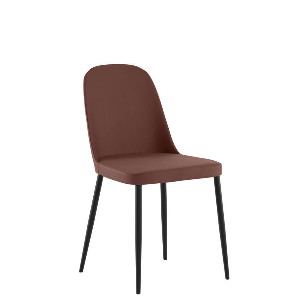 Esstischstuhl Lakos mit Gestell aus Metall in modernem Design (4er Set)