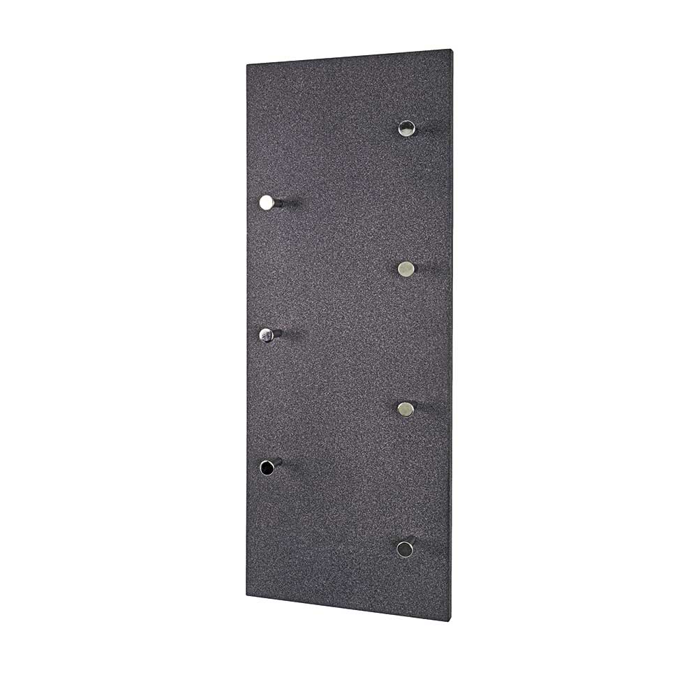 Wandgarderobe Glorious im Stein Design mit Haken