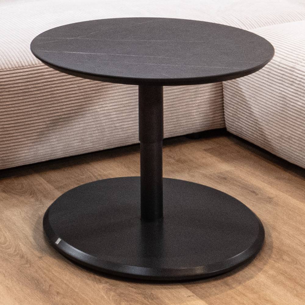 Beistelltisch Maroko in Marmor Optik höhenverstellbar