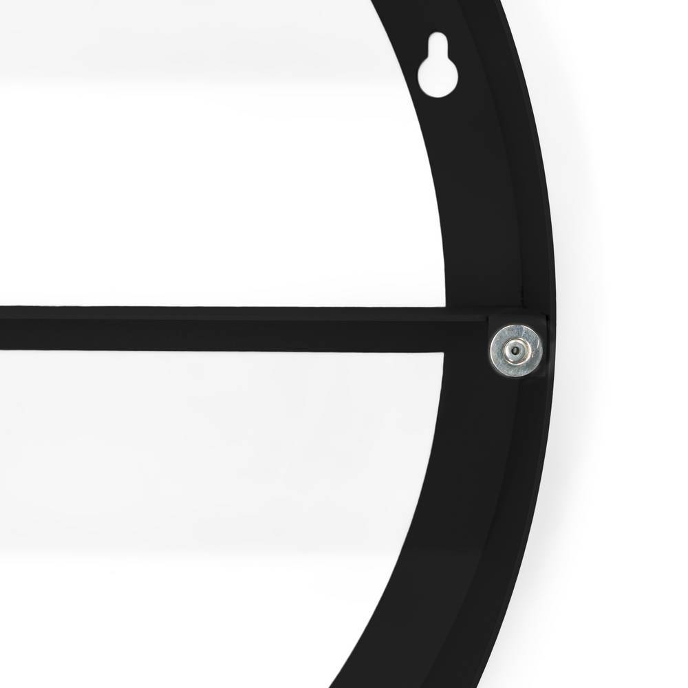 Badspiegelschrank Noosa in Schwarz und modernem Design