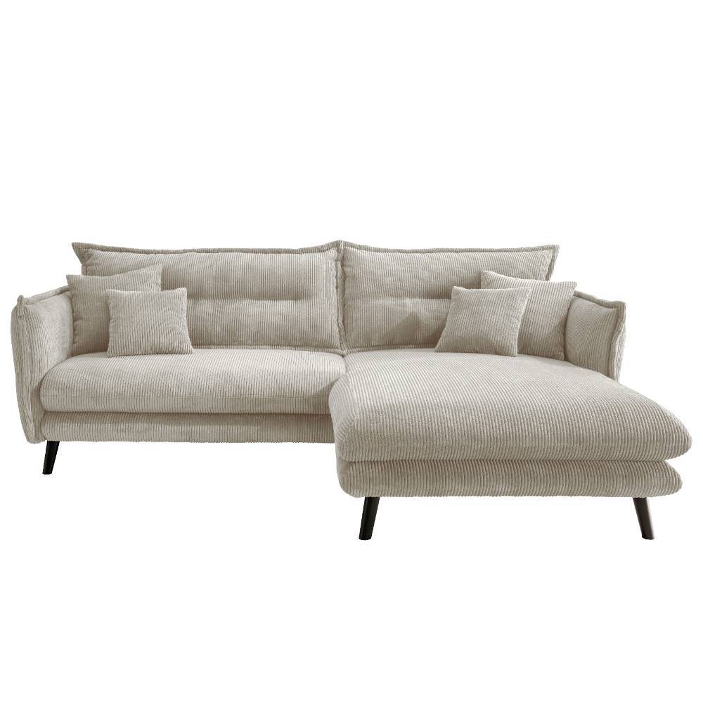 L Sofa Emjara in modernem Design - Beige