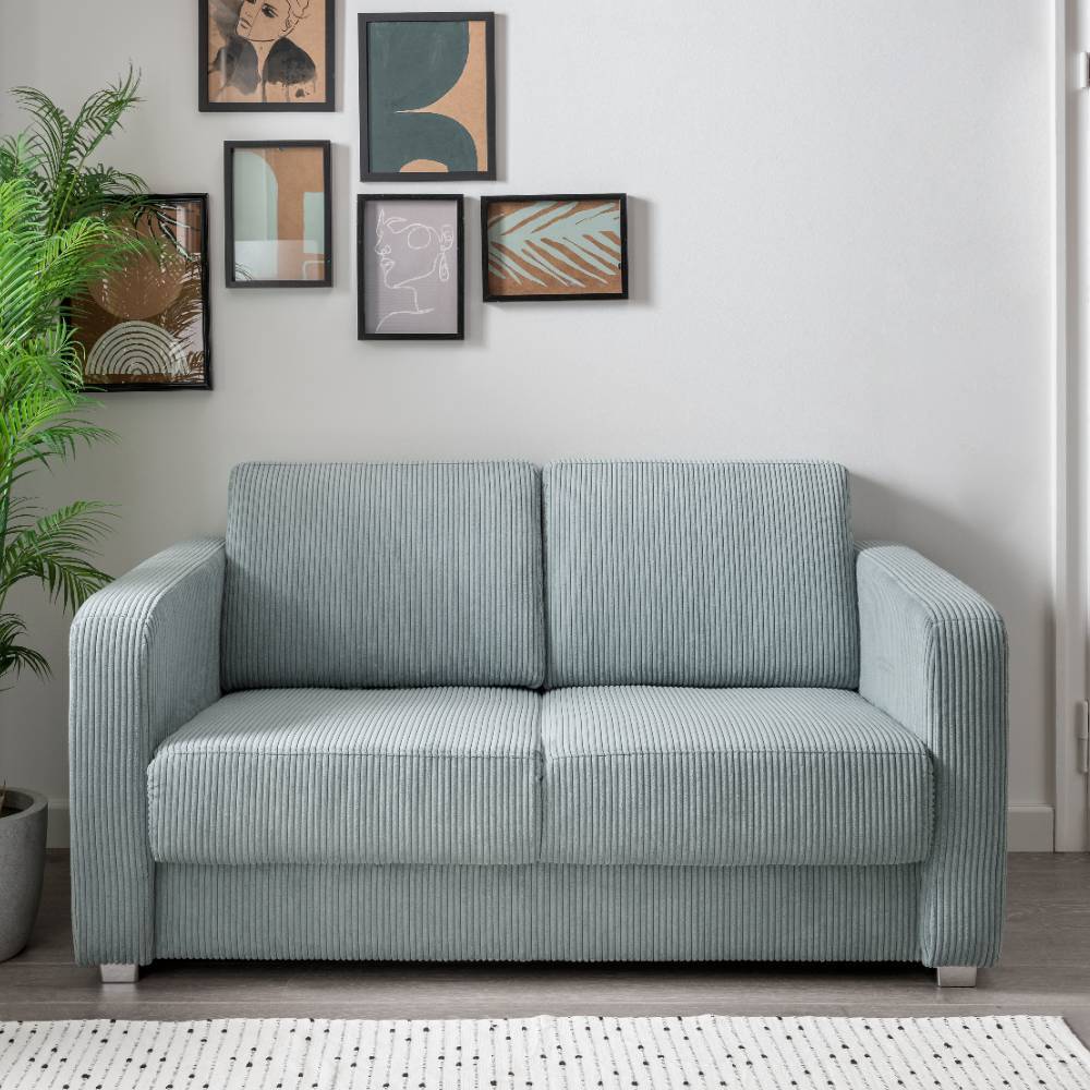 Schlafsofa Focsani aus Cord mit Federkern