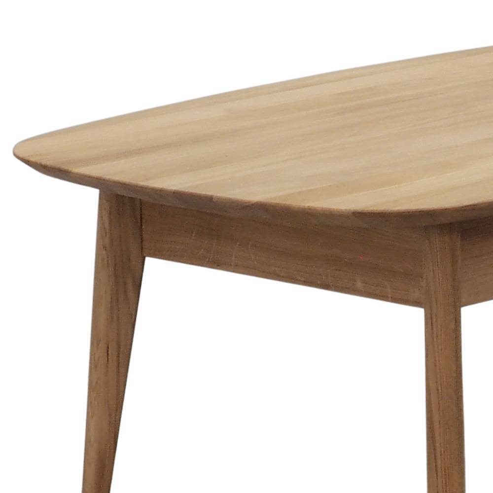 Couchtisch Stilisto aus Eiche Massivholz mit Schweizer Kante
