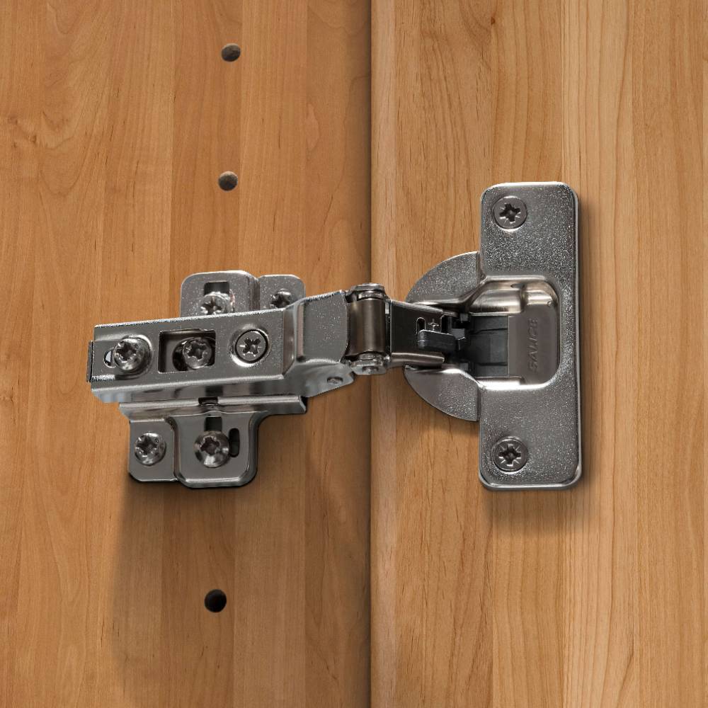 Drehtürenkleiderschrank Durac in Eiche Bianco und Weiß