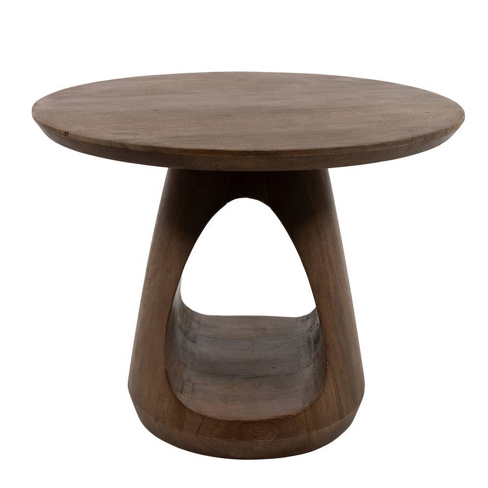 Beistelltisch Magnus in modernem Design aus Mangobaum Massivholz