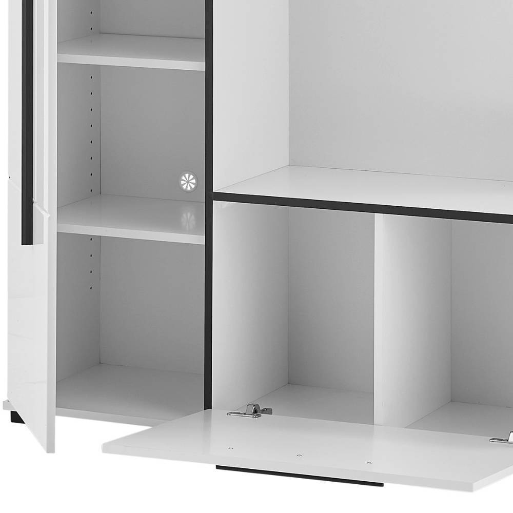 Flurgardarobe Fricossa in modernem Design - Weiß